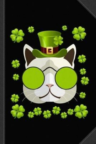 Cover of Irish Leprechaun Cat Journal Notebook