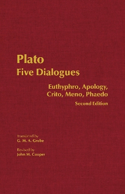 Book cover for Plato: Five Dialogues