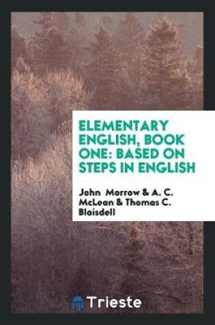 Cover of Elementary English, Book One