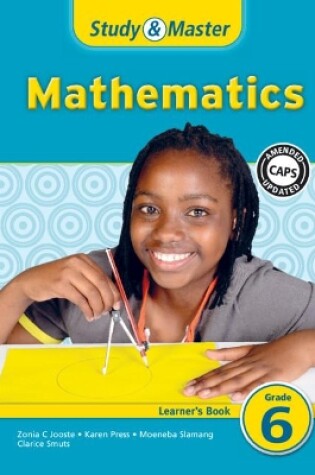 Cover of Study & Master Mathematics Learner's Book Grade 6 English