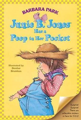 Book cover for Junie B. Jones Has a Peep in Her Pocket