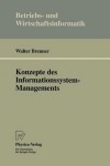 Book cover for Konzepte des Informationssystem-Managements