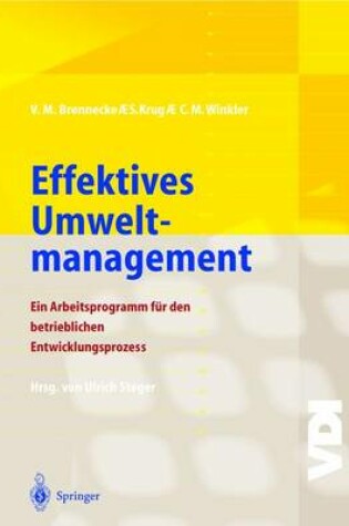 Cover of Effektives Umweltmanagement