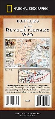 Book cover for Battles of the Revolutionary War Map