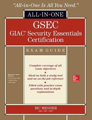 Book cover for GSEC GIAC Security Essentials Certification All-in-One Exam Guide