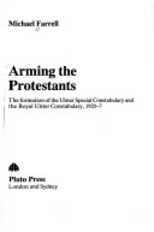 Cover of Arming the Protestants