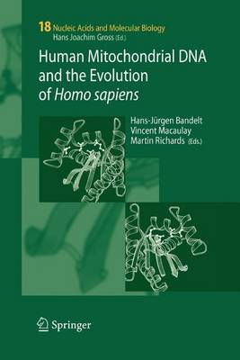 Book cover for Human Mitochondrial DNA and the Evolution of Homo Sapiens