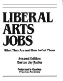 Book cover for Liberal Arts Jobs, 2nd Ed