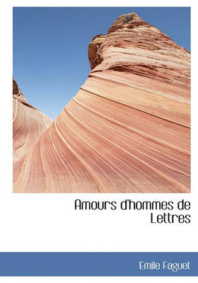 Book cover for Amours D'Hommes de Lettres