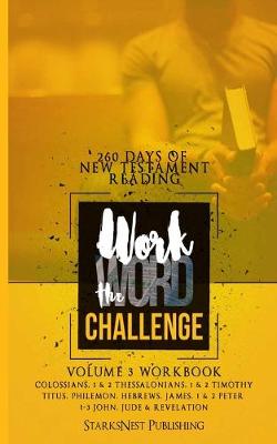 Cover of Work the Word Challenge Workbook- Volume 3