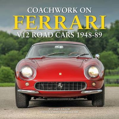 Book cover for Coachwork on Ferrari V12 Road Cars 1948 - 89