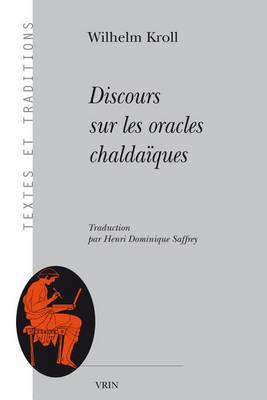 Book cover for Discours Sur Les Oracles Chaldaiques
