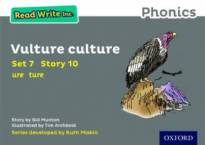 Cover of Read Write Inc. Phonics: Vulture Culture (Grey Set 7 Storybook 10)