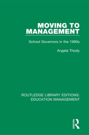 Cover of Moving to Management