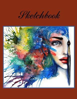 Book cover for Sketchbook -Art Notebooks-Sketchbook for Art-Sketch Book for Adults- Sketch Pad for Drawing- Blank Journal-Art Sketchbook-