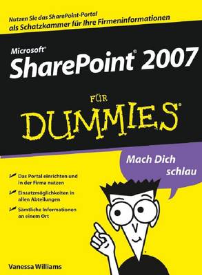 Cover of Microsoft SharePoint 2007 für Dummies