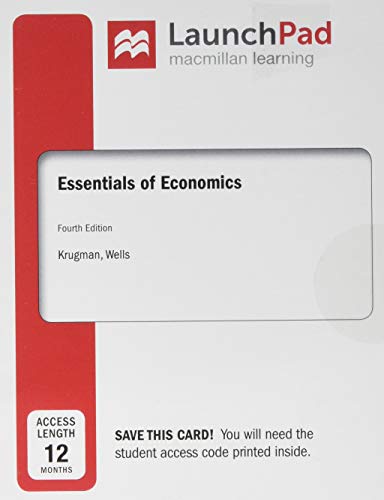 Book cover for LaunchPad for Essentials of Economics (12 Month Access Card)