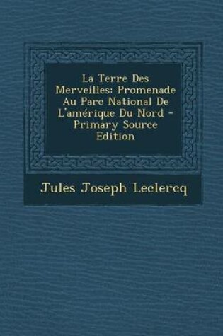 Cover of La Terre Des Merveilles