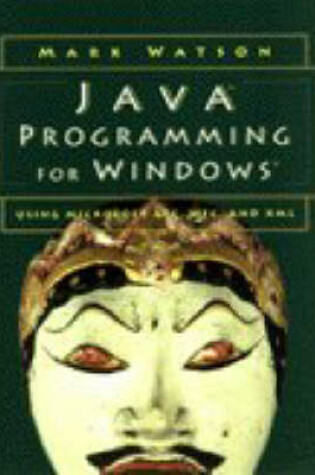 Cover of Java Programming for Windows
