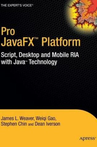 Cover of Pro JavaFX™ Platform