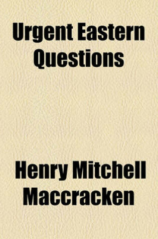 Cover of Urgent Eastern Questions