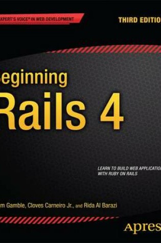 Cover of Beginning Rails 4