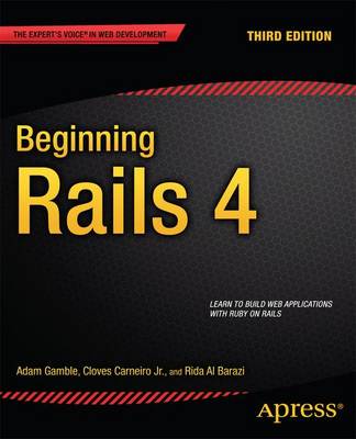 Book cover for Beginning Rails 4
