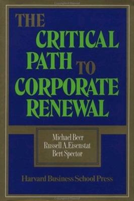 Book cover for Critical Path to Corporate Renewal