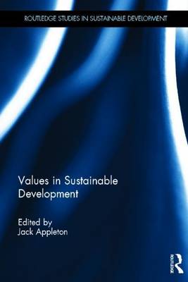 Cover of Values in Sustainable Development