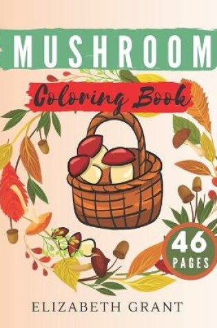 Cover of Mushroom Coloring Book