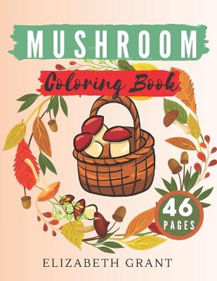 Book cover for Mushroom Coloring Book