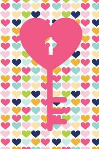 Cover of Key Hearts Notebook - Blank Unlined Paper