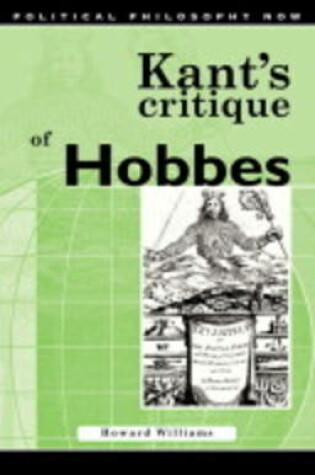 Cover of Kant's Critique of Hobbes