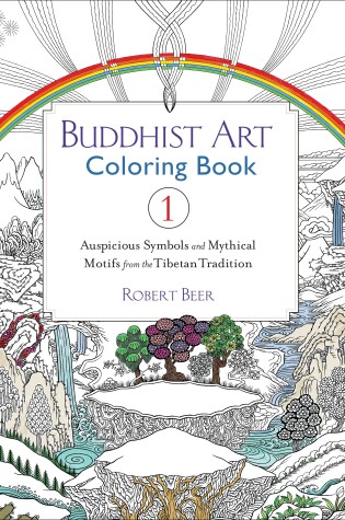 Cover of Buddhist Art Coloring Book 1