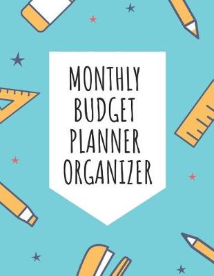 Book cover for Monthly Budget Planner Organizer