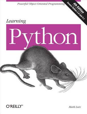 Book cover for Learning Python: Powerful Object-Oriented Programming