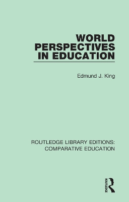 Book cover for World Perspectives in Education