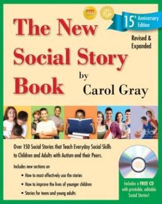 Book cover for The New Social Story Book, Revised and Expanded 15th Anniversary Edition