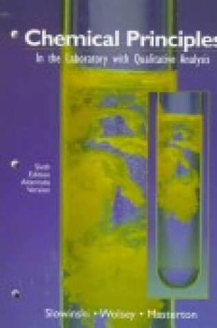 Cover of Chemical Principles in the Laboratory with Qualitative Analysis