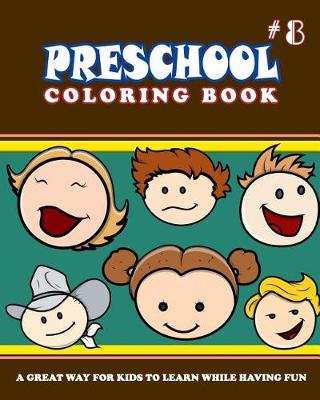 Book cover for PRESCHOOL COLORING BOOK - Vol.8