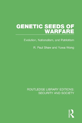 Book cover for Genetic Seeds of Warfare