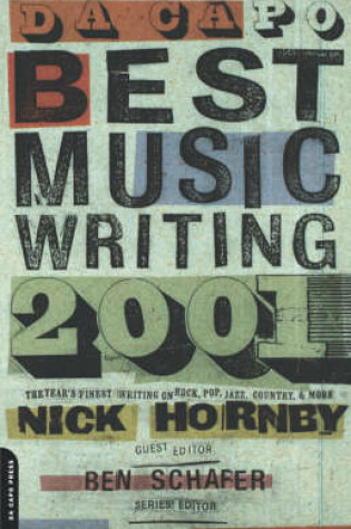 Cover of Da Capo Best Music Writing 2001
