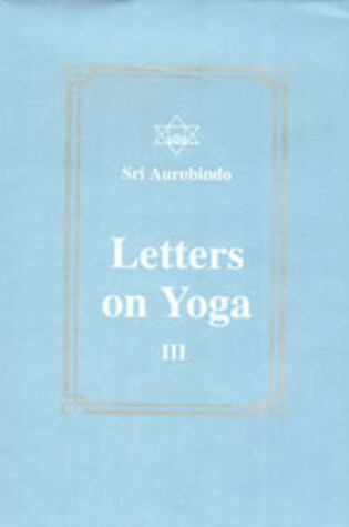 Cover of Letters on Yoga