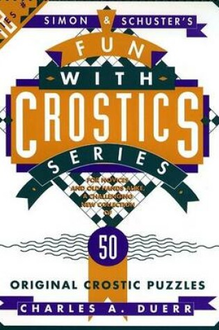 Cover of Simon & Schuster's Fun with Crostics No. 12