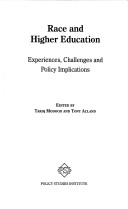 Book cover for Race and Higher Education