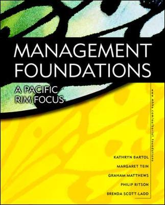 Book cover for Management Foundations