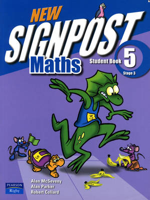 Book cover for New Signpost Maths Student Book 5