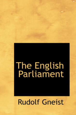 Cover of The English Parliament