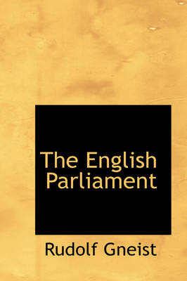 Book cover for The English Parliament