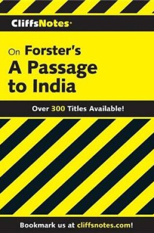 Cover of Cliffsnotes on Forster's a Passage to India